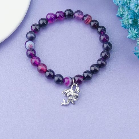 PARTNER Dragon Lover Gift Dragon Spirit Animal Gift Dragon Charm Jewelry Dragon Bracelet Jewelry Inspiration Gift for Friend in Saudi Arabia