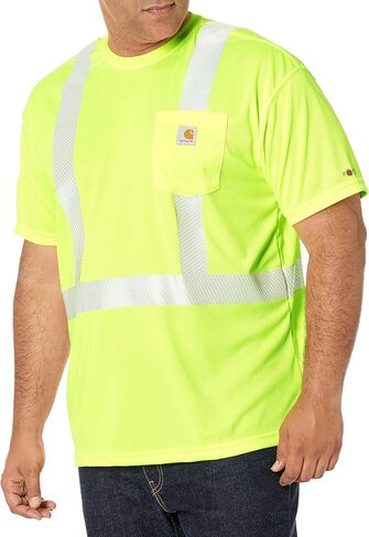 Carhartt Men's High Visibility Force Short Sleeve Class 2 Tee in Saudi Arabia
