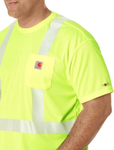Carhartt Men's High Visibility Force Short Sleeve Class 2 Tee in Saudi Arabia