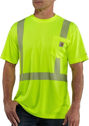 Carhartt Men's High Visibility Force Short Sleeve Class 2 Tee in Saudi Arabia
