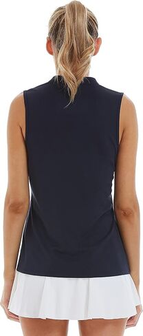 LastFor1 Women's Golf Sleeveless Polo Shirts UPF 50+ V Neck Athletic Tank Tops Outdoor Sports Quick Dry Moisture Wicking in Saudi Arabia