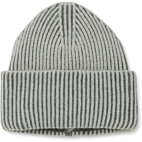 The Drop Women's Bliss Two-Tone Ribbed Beanie