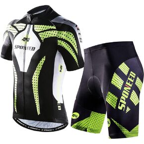 Sponeed الرجال الدراجات الزي مجموعة MTB دراجة جيرسي الطريق السائق السراويل Triantlon Cyclwear القمصان in Kuwait