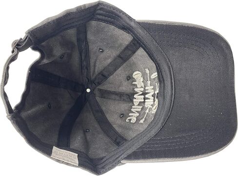 Unisex Camping Hair Don't Care Vintage Adjustable Baseball Cap Denim Dad Hat in Saudi Arabia