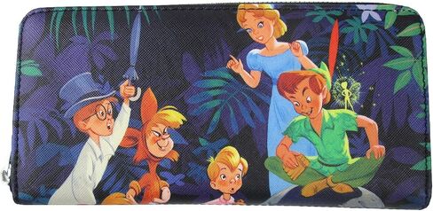 Loungefly x Disney Peter Pan Scenes Zip-Around Wallet in Saudi Arabia