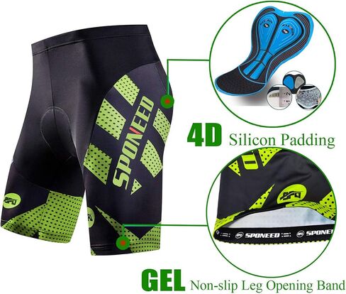 Sponeed الرجال الدراجات الزي مجموعة MTB دراجة جيرسي الطريق السائق السراويل Triantlon Cyclwear القمصان in Kuwait