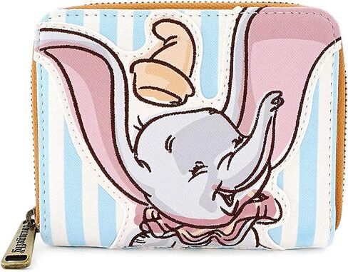 Loungefly Disney Dumbo Striped Faux Leather Wallet in Saudi Arabia