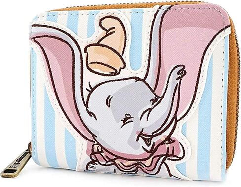 Loungefly Disney Dumbo Striped Faux Leather Wallet in Saudi Arabia