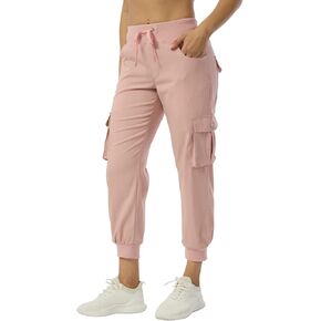 Women's Cargo Capris Hiking Pants Lightweight Quick Dry Athletic Outdoor Travel Casual Joggers Sweatpants