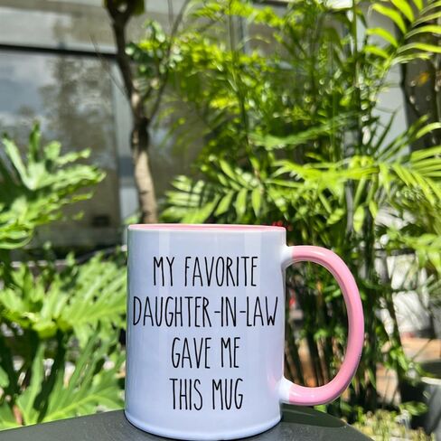 Dnuiyses My Favorite Daughter-In-Law Gave Me This, Funny Daughter-In-Law Gift for Birthday Christmas Father's Day Mother's Day, Gifts Ideas for Mother Father In Law-87 in Saudi Arabia
