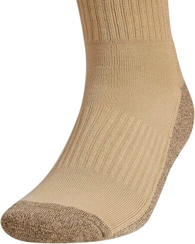 adidas Men's Cushioned X 3 3-Pack Crew, Beige Tone/Blanch Cargo/Black, Large in Kuwait