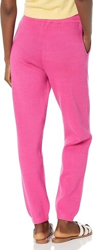 Monrow Women's Hb0662-supersoft Sweater Knit Sweat W/Stripe Cord in Saudi Arabia