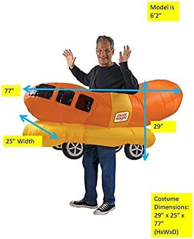 Rasta Imposta Oscar Mayer Inflatable Wienermobile Costume in Saudi Arabia