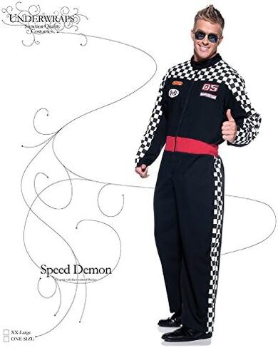Underwraps Mens Speed Demon,Multi,One Size in Saudi Arabia