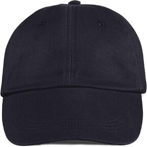 قبعة Anvil ذات مظهر منخفض من نسيج قطني طويل متباين 176 - قبعة من القطن السادة للرجال والنساء ذات ستة ألواح in Kuwait