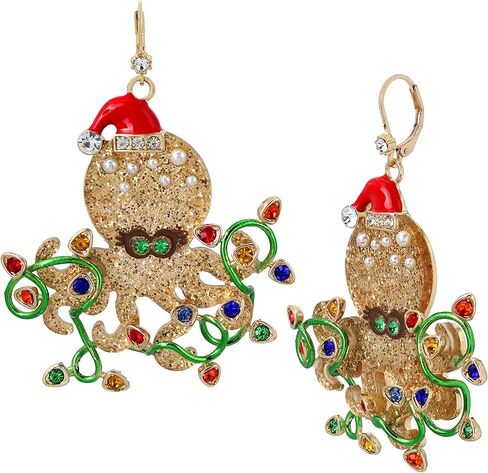 بيتسي جونسون عيد الميلاد الأخطبوط انخفاض الأقراط in Kuwait