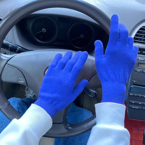 قفازات Evridwear للرجال والنساء من صوف ميرينو ببطانة دافئة بأربعة مقاسات وألوان in Kuwait