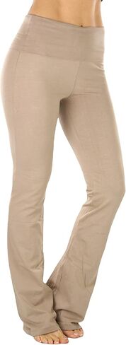 بنطال يوجا واسع ومريح مصنوع من مزيج القطن من ToBeInStyle in Kuwait