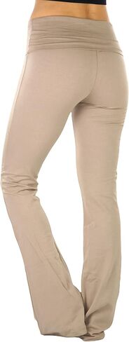 بنطال يوجا واسع ومريح مصنوع من مزيج القطن من ToBeInStyle in Kuwait