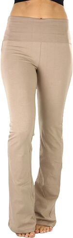 بنطال يوجا واسع ومريح مصنوع من مزيج القطن من ToBeInStyle in Kuwait