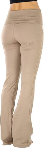 بنطال يوجا واسع ومريح مصنوع من مزيج القطن من ToBeInStyle in Kuwait