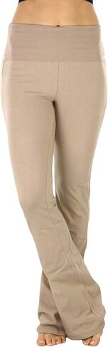 بنطال يوجا واسع ومريح مصنوع من مزيج القطن من ToBeInStyle in Kuwait