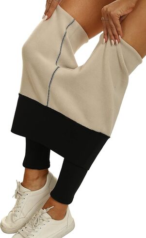 Tengo Fleece Lined Leggings Women Warm Thick Thermal High Waisted Velvet Pants XS-XXL in Saudi Arabia