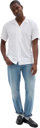 GAP Men's Knit Button Down Shirt in Saudi Arabia