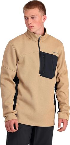 سترة سبايدر الرجالية بانديت 1/2 سحاب من الصوف in Kuwait