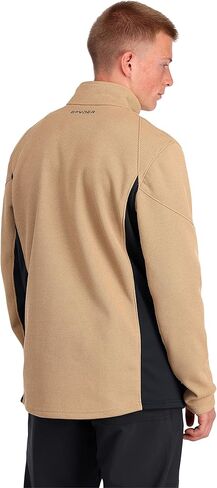 سترة سبايدر الرجالية بانديت 1/2 سحاب من الصوف in Kuwait