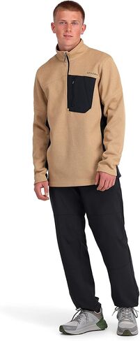 سترة سبايدر الرجالية بانديت 1/2 سحاب من الصوف in Kuwait