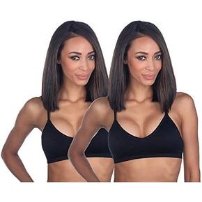 Anemone Women's Seamless V-Neck Padded Bralette with Adjustable Straps in Saudi Arabia