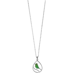 Boma Jewelry Sterling Silver Bird Necklace, 16 inches