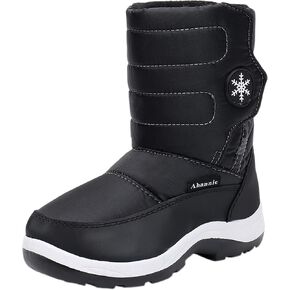 Ahannie Toddler Boys Girls Warm Snow Boots, Kid Outdoor Insulated Winter Boots in Saudi Arabia