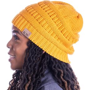 Beautifully Warm Women’s Winter Hat | Slouchy Beanie Satin Lined Hat for Women