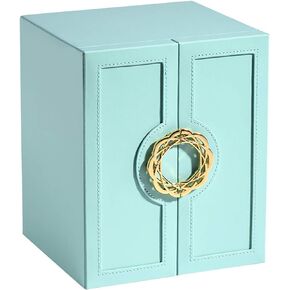 Jewelry Boxes & Organizers for Women Teen Girls Large Jewelry Organizer Box Faux Leather Jewelry Organizers and Storage Kids joyeros organizador de mujer Big Jewelry Case Jewelry Storage