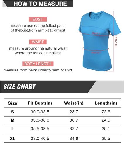 قمصان نسائية للتمرين، قمصان بأكمام قصيرة، قمصان شبكية مناسبة للجري، قمصان رياضية لليوجا والجري in Kuwait