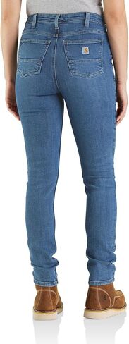 Carhartt Women's Rugged Flex Slim Fit Tapered High Rise Jean in Saudi Arabia