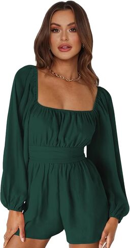 سالوبيت حريمي من Askdan بدون ظهر وأكمام طويلة وياقة مربعة، رومبير قصير قصير in Kuwait