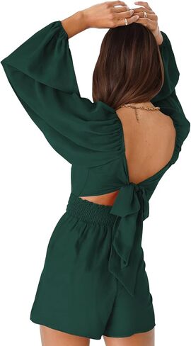 سالوبيت حريمي من Askdan بدون ظهر وأكمام طويلة وياقة مربعة، رومبير قصير قصير in Kuwait