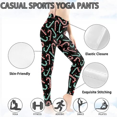 FUSURIRE Long Yoga Pants for Women Tall Sexy Butt Lift Tights Leggings High Waist Sport Trousers Tummy Control XS-3XL in Saudi Arabia