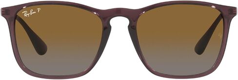 Ray-Ban RB4187f Chris Low Bridge Fit Square Sunglasses in Saudi Arabia