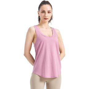 SHEEP RUN Merino Wool Camisole Racerback Tank Top Yoga Shirt Wicking Breathable Light-Weight Shirt