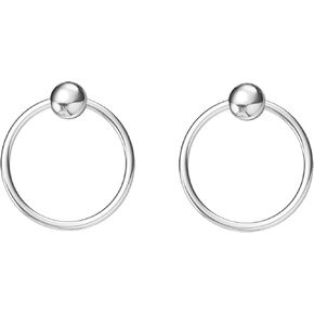 Sterling Silver Cartilage Earrings Piercing Earring Nose Rings Hoop for Women Men Girls