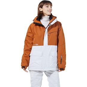 SNOWVERB Winter Warm Waterproof Skiing Jacket Snowboard Coat with Hood Outdoor Snow Ski Jackets