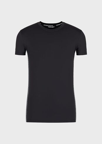 Emporio Armani Men's Mesh Microfiber T Shirt in Saudi Arabia