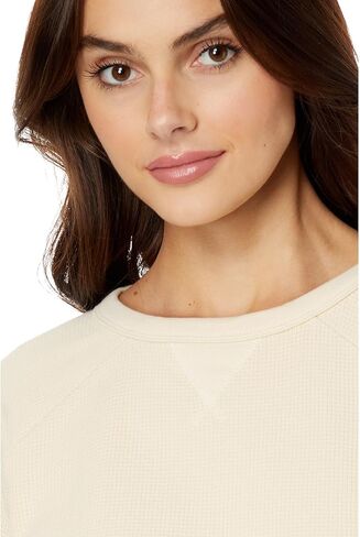 Pact Thermal Waffle Crew Neck Sandshell SM in Saudi Arabia
