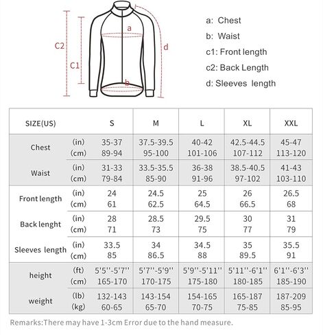 ARSUXEO جاكيت شتوي للرجال لركوب الدراجات من الصوف الحراري سوفتشيل ملابس خارجية للدراجة الجبلية ضد الرياح مقاوم للماء 20B in Kuwait