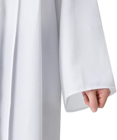 رداء IvyRobes للجنسين غير لامع بأكمام مفتوحة لتأكيد المعمودية أو زي الجوقة in Kuwait