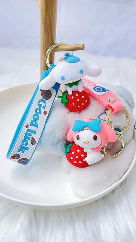 HEPAIR Kawaii keychain Kawaii accessories Holiday gift Bag accessories Cute keychain accessories Charm Cute keychain for girls in Kuwait